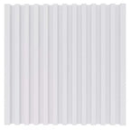 Conjunto de 10 Placas 3D Ripadas Preto/Branco