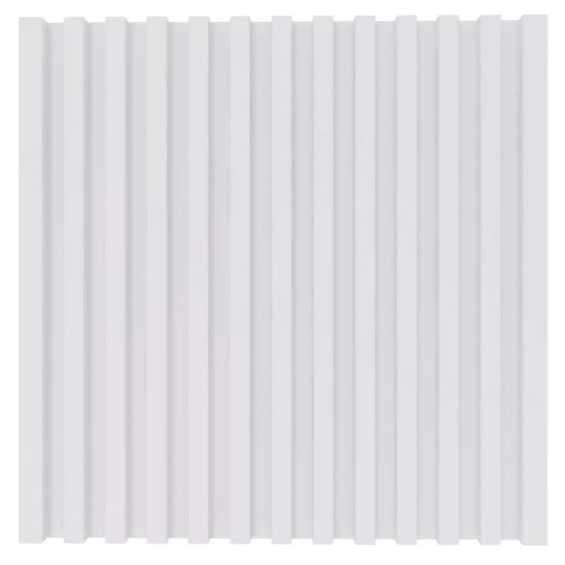 Conjunto de 10 Placas 3D Ripadas Preto/Branco