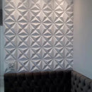 Kit 10 Placas Estrelar 3D PVC Revestimento Para Parede