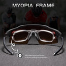 Óculos de Ciclismo Esportivos Lentes Polarizados KAPVOE [Brinde Exclusivo]