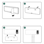 Suporte para Escova de Dente Automático com Esterilizador