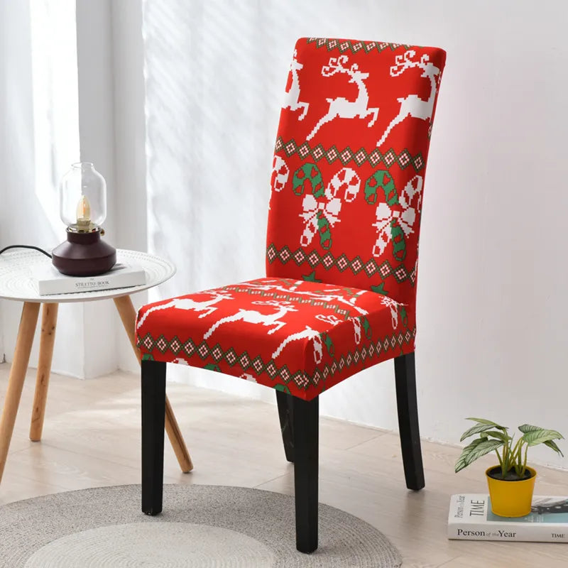 Capa para Cadeira Decoração Mesa Posta de Natal