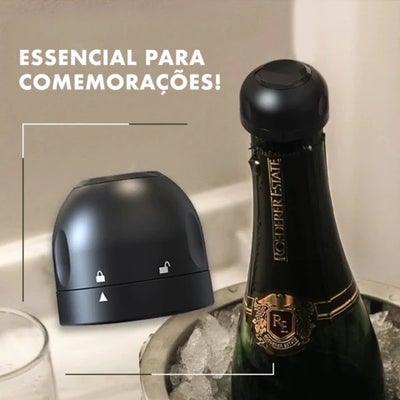 Tampa a Vácuo para Garrafa Universal - Keep Drink™