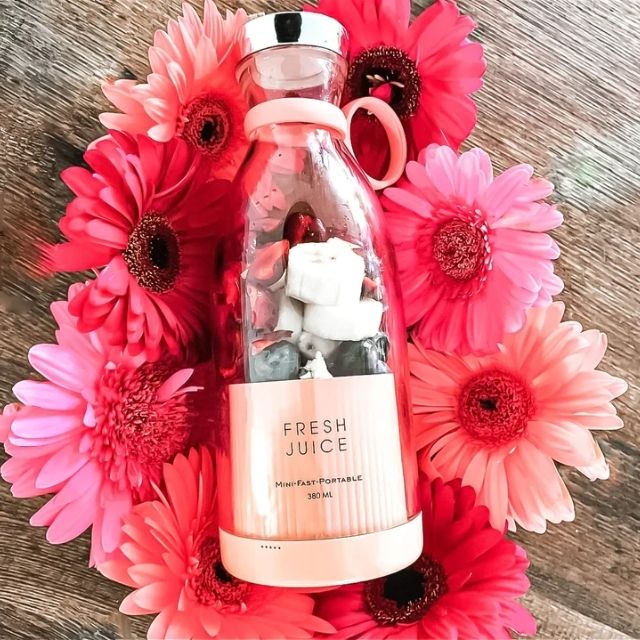Garrafa Liquidificador Portátil 350ml Sem Fio - Fresh Juice™ Mini
