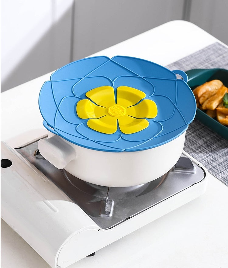 Tampa de Silicone para Panela Premium - Fogão limpo