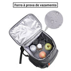 Mochila Térmica Multiuso para Piquenique, Viagem, Praia, Festas e Acampamento - Weyoung