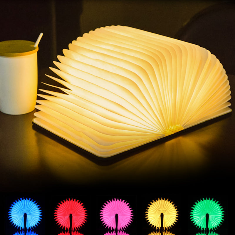 Luminária LED Livro Mágico - Noturna 3D