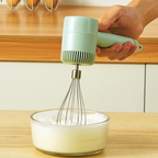 Mini Batedeira, Processador e Triturador de Alimentos - Mixer 3 em 1 sem Fio