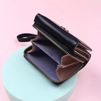 Carteira Feminina Couro Plutônio Premium - Classic