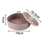 Forma de Silicone para Air Fryer Reutilizável Material Premium