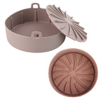 Forma de Silicone para Air Fryer Reutilizável Material Premium