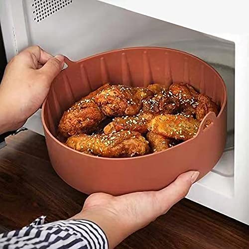 Forma de Silicone para Air Fryer Reutilizável Material Premium