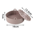 Forma de Silicone para Air Fryer Reutilizável Material Premium