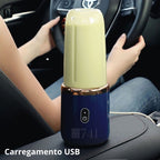 Copo Liquidificador Portátil Mini Misturador USB Recarregável 300ml [BRINDE COPO ESPORTIVO]