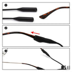 Cordão Salva Óculos Silicone Leve e Macio