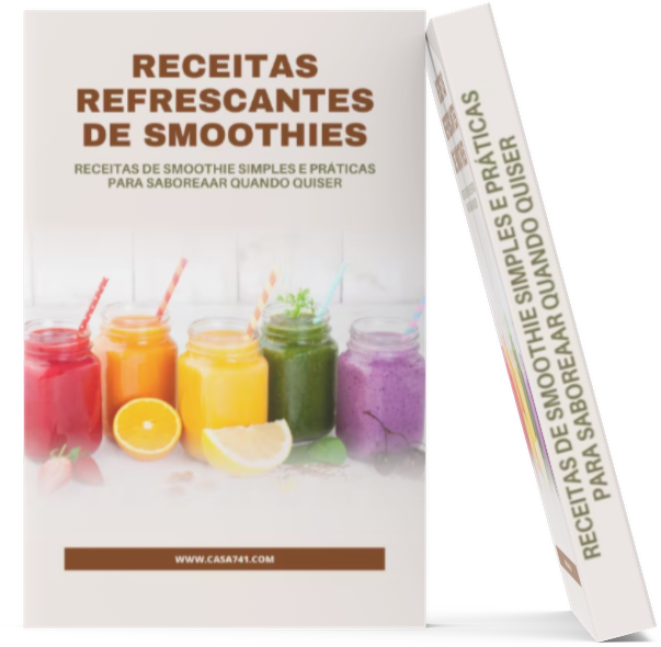 E-book com Receitas Refrescantes de Smoothies