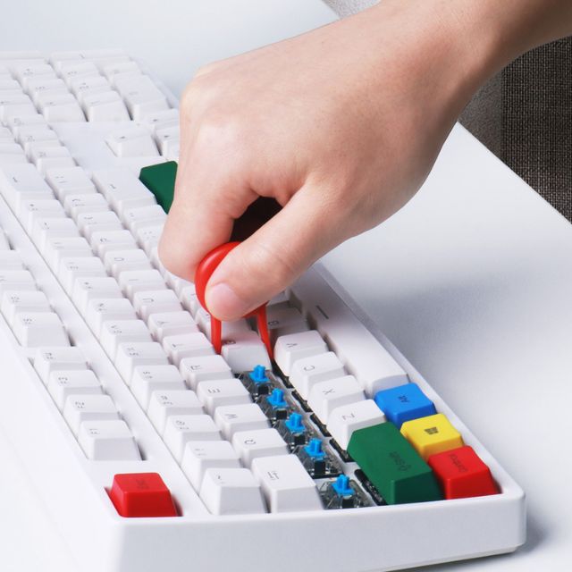 Escova para Limpeza de Teclado, Fone de Ouvido e Eletrônicos - Kit Ferramenta de Limpeza Multifuncional 5 em 1