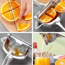Espremedor Manual de Frutas Alumínio - Suco Natural sem Esforço