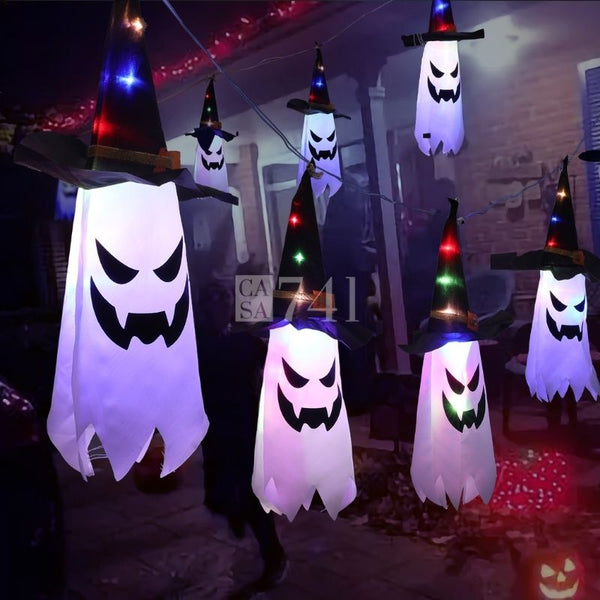 Fantasma de Led - Decoração Halloween