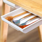 Gaveta Adesiva Multiuso Secreta de Mesa Organizadora - Caixa de Armazenamento