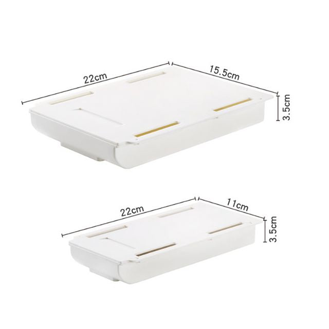 Gaveta Adesiva Multiuso Secreta de Mesa Organizadora - Caixa de Armazenamento