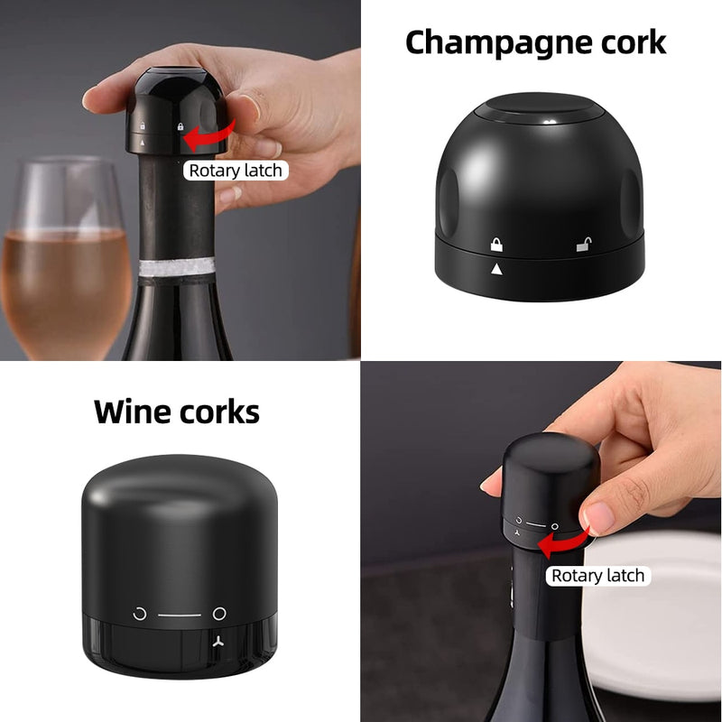 Tampa a Vácuo para Garrafa Universal - Keep Drink™