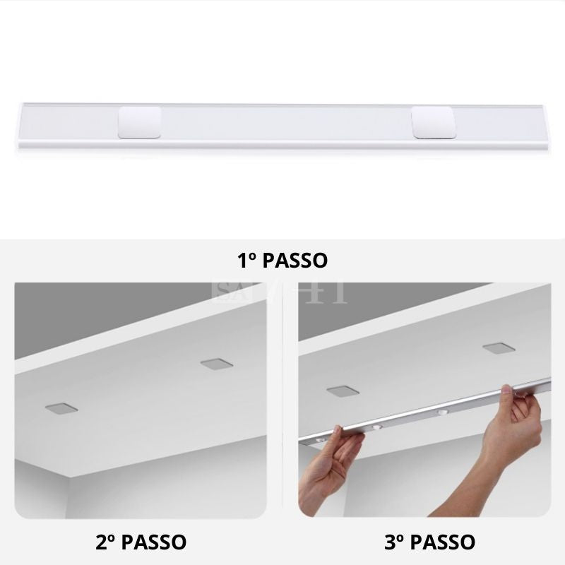 Luminária fina com sensor de presença, Luminária LED com sensor de movimento, Luminária de teto com detector de movimento, Luminária automatizada com sensor de presença, Luminária de ambiente com sensor de movimento, Luminária com sensor de presença e economia de energia, Luminária sensível ao movimento, Luminária moderna com sensor de presença, Luminária de segurança com sensor de presença, loja casa 741