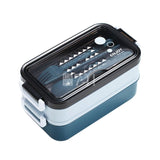 Marmita com 3 Compartimentos Herméticos e Talheres - Enjoy