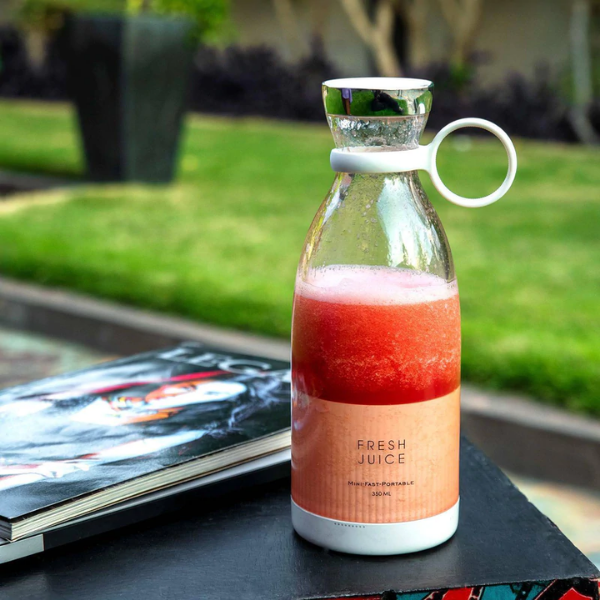 Garrafa Liquidificador Portátil 350ml Sem Fio - Fresh Juice™ Mini