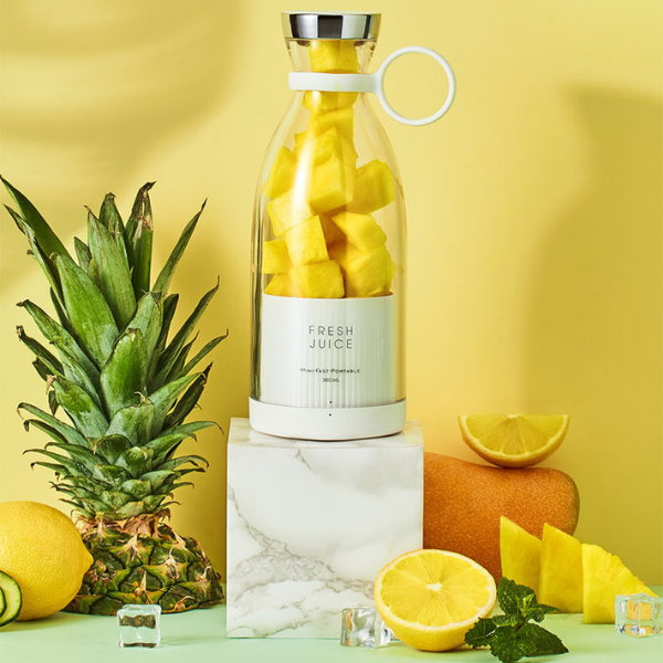 Garrafa Liquidificador Portátil 350ml Sem Fio - Fresh Juice™ Mini