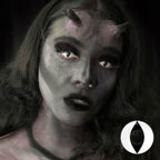 Par de Lentes de Contato Colorida para Halloween, Anime e Cosplay