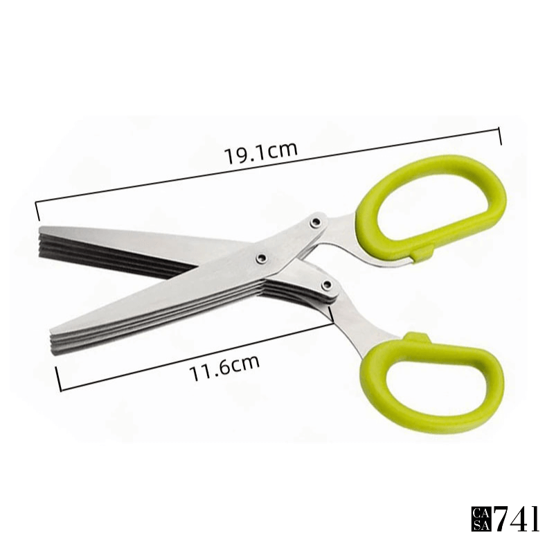 Tesoura de Cozinha Multicamadas para Cortar e Picar