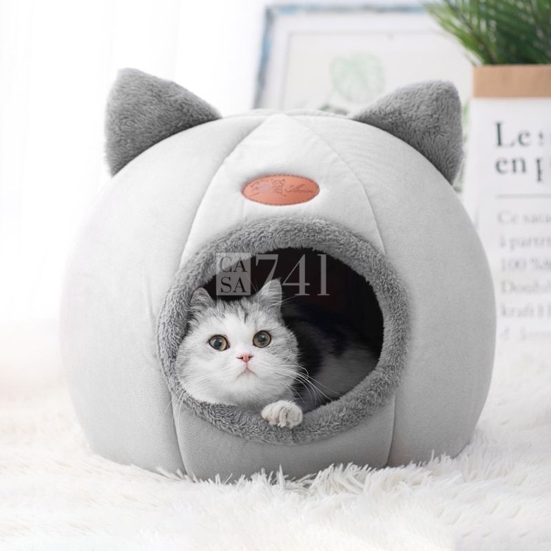 Toca para Gato Caminha de Luxo - Modelo Iglu