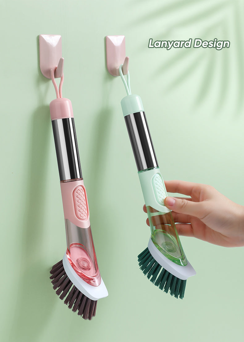 Escova Multifunção 3 em 1 com Dispenser de Detergente - Easy Clean
