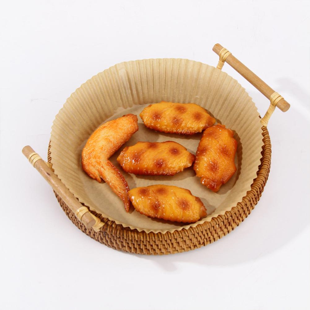 Protetor Anti-Sujeira Air Fryer Forro de Papel Antiaderente e Descartável - Clean Up [FRETE GRÁTIS]