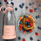 Garrafa Liquidificador Portátil 350ml Sem Fio - Fresh Juice™ Mini